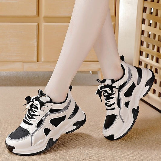 Plush Sneakers New Winter Casual Shoes Thick Soles Shoes Soft Soled Shoes For Women